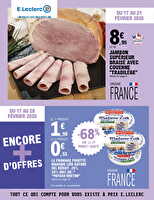 Trafic pouvoir achat 1 - mixte des magasins Leclerc Valable du 17 au 28 février 2026