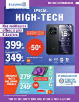 Spécial high tech chez Leclerc Valable du 03 au 14 février 2026