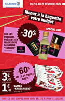 Depenser moins 3 - mixte chez Leclerc Valable du 10 au 21 février 2026