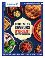 Ramadan orient - digitale - mixte des magasins Leclerc Valable du 03 au 21 février 2026