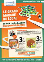 Alliances locales février chez Leclerc Valable du 17 au 28 février 2026