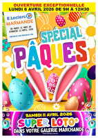 Op interne paques des magasins Leclerc Valable du 31 mars au 12 avril 2026