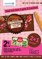 Depenser moins 5 - mixte chez Leclerc Valable du 03 au 14 mars 2026