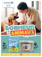 Animalerie chez Leclerc Valable du 10 au 21 mars 2026