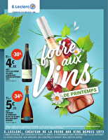 Foire aux vins de printemps - mixte chez Leclerc Valable du 17 au 28 mars 2026