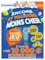 Op sadam anniv 2026 des magasins Leclerc Valable du 10 au 14 mars 2026