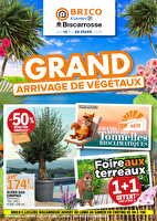 Arrivage vegetaux brico  des magasins Leclerc Valable du 14 au 28 mars 2026