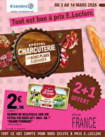 Depenser moins 5 - mixte des magasins Leclerc Valable du 03 au 14 mars 2026