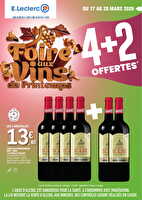 Foire aux vins de printemps régionale chez Leclerc Valable du 17 au 28 mars 2026