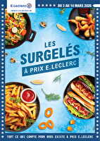 Surgeles - digitale - mixte chez Leclerc Valable du 03 au 14 mars 2026