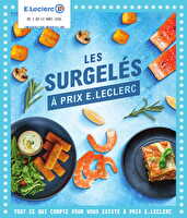Surgeles - digitale - mixte des magasins Leclerc Valable du 03 au 14 mars 2026