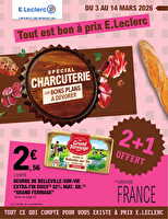 Depenser moins 5 - mixte des magasins Leclerc Valable du 03 au 14 mars 2026