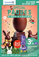 Depenser moins 7 pâques - mixte des magasins Leclerc Valable du 24 mars au 04 avril 2026