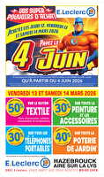 Tract mag 09 au 15 mars chez Leclerc Valable du 09 au 15 mars 2026