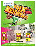 Prix renversants 1 chez Leclerc Valable du 03 au 14 mars 2026