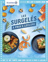Surgeles - digitale - mixte des magasins Leclerc Valable du 03 au 14 mars 2026