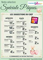 Paques 2026 chez Leclerc Valable du 25 mars au 06 avril 2026