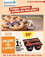 26m111c07lu des magasins Leclerc Valable du 10 au 21 mars 2026