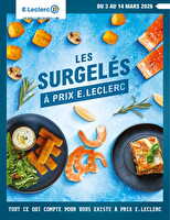 Surgeles - digitale - mixte chez Leclerc Valable du 03 au 14 mars 2026