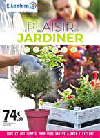 Plantations printemps gsa/gss chez Leclerc Valable du 10 au 21 mars 2026