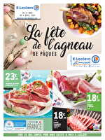 Agneau de paques chez Leclerc Valable du 24 mars au 04 avril 2026