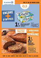 Trafic pouvoir achat 2 - mixte des magasins Leclerc Valable du 17 au 28 mars 2026