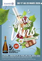 Foire aux vins de printemps - mixte chez Leclerc Valable du 17 au 28 mars 2026