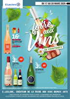 Foire aux vins de printemps - mixte chez Leclerc Valable du 17 au 28 mars 2026