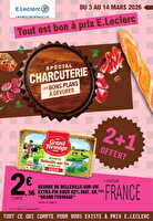 Depenser moins 5 - mixte chez Leclerc Valable du 03 au 14 mars 2026