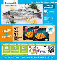 Trafic pouvoir achat 3 - paques - mixte des magasins Leclerc Valable du 31 mars au 04 avril 2026
