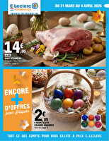 26m114c07lu des magasins Leclerc Valable du 31 mars au 04 avril 2026
