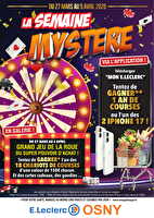 Semaine mystere / anniversaire des magasins Leclerc Valable du 27 mars au 05 avril 2026