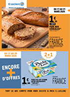 Trafic pouvoir achat 2 - mixte chez Leclerc Valable du 17 au 28 mars 2026