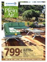 Plein air gsa  chez Leclerc Valable du 31 mars au 11 avril 2026