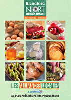 Alliances locales mars des magasins Leclerc Valable du 31 mars au 04 avril 2026