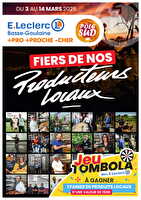Producteurs locaux des magasins Leclerc Valable du 03 au 14 mars 2026