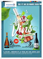 Foire aux vins de printemps - mixte des magasins Leclerc Valable du 17 au 28 mars 2026
