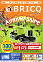 Anniversaire brico  chez Leclerc Valable du 21 avril au 03 mai 2026