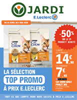 Trafic animalerie 4 chez Leclerc Valable du 28 avril au 09 mai 2026