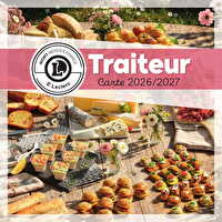 Carte traiteur permanente chez Leclerc Valable du 13 avril 2026 au 31 mars 2027