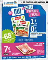 26m117c05lu chez Leclerc Valable du 21 avril au 02 mai 2026