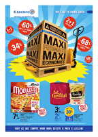 Op gros volumes 100% regionale chez Leclerc Valable du 07 au 18 avril 2026