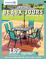 Selection loisirs exterieurs piscine des magasins Leclerc Valable du 21 avril au 09 mai 2026