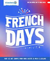 French days chez Leclerc Valable du 28 avril au 11 mai 2026