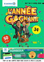 Temps fort #15 chez Leclerc Valable du 07 au 11 avril 2026