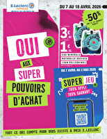 Evenement 4 - express chez Leclerc Valable du 07 au 18 avril 2026