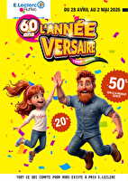 L'année-versaire ! des magasins Leclerc Valable du 28 avril au 02 mai 2026