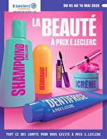 Beaute printemps - express chez Leclerc Valable du 05 au 16 mai 2026