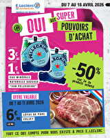26m115c06lu chez Leclerc Valable du 07 au 18 avril 2026