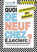 Innovations juin - 100% digitale chez Leclerc Valable du 02 au 13 juin 2026